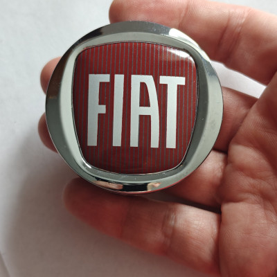 Ковпачки (заглушки) в диски срібні Fiat 59,5\55,5мм
